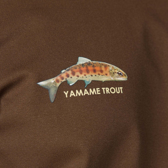 Snow Peak Northland Trout Dry T-Shirt - Brown
