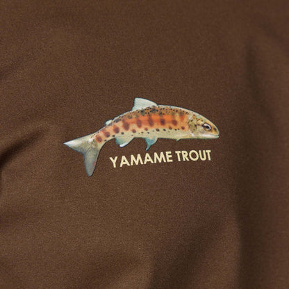 Snow Peak Northland Trout Dry T-Shirt - Brown