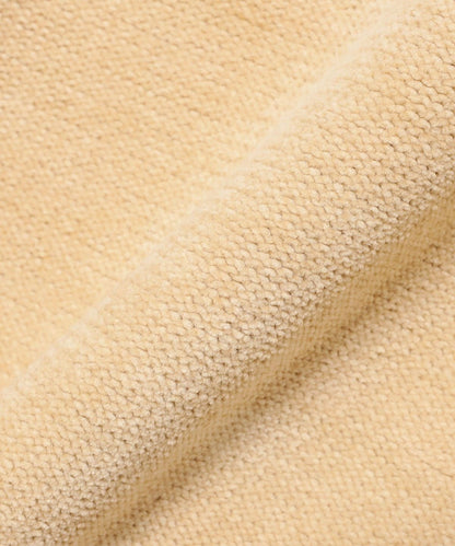 BEAMS 7G Fade Crew Neck Knit - Cream
