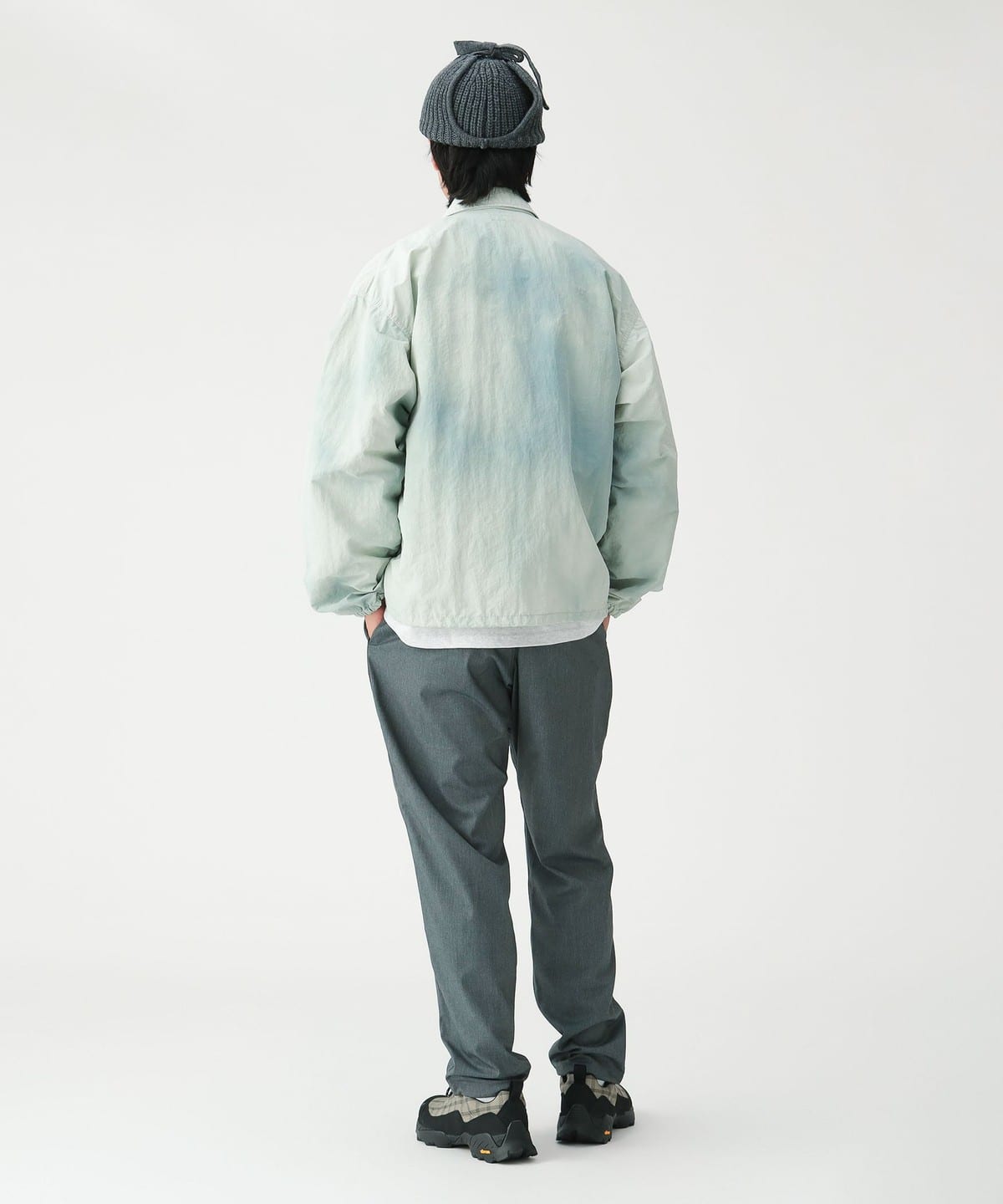 BEAMS Fade Coach Jacket - Sage
