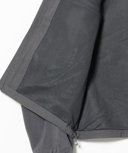 BEAMS Fleece Zip Blouson - Grey