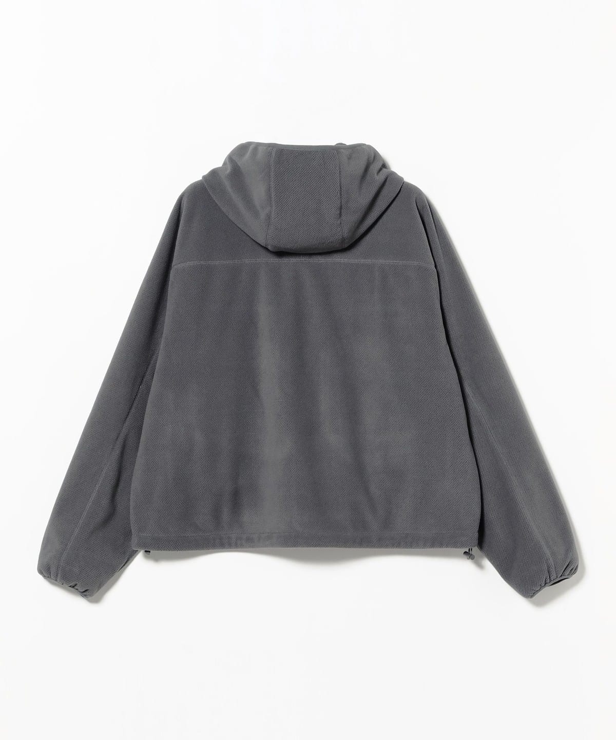 BEAMS Fleece Zip Blouson - Grey