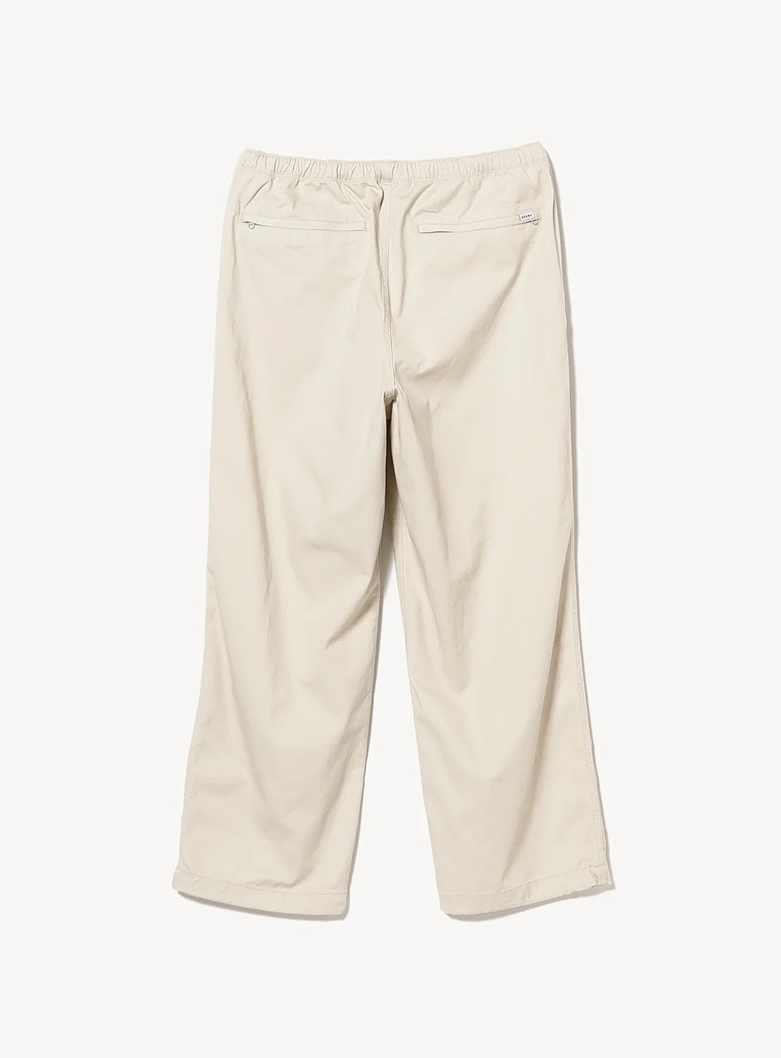 BEAMS Basic Twill Easy Pants - Ivory