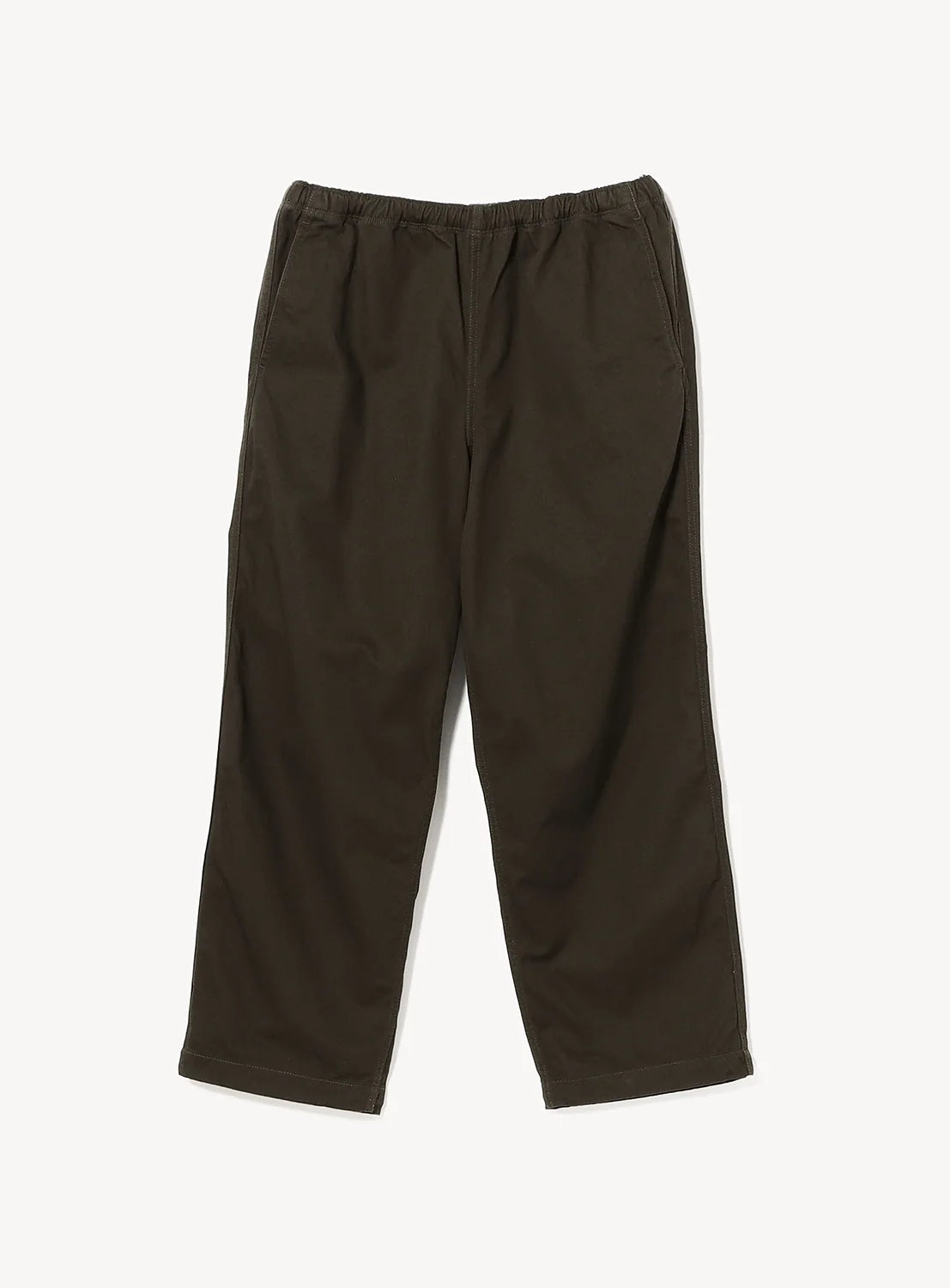 BEAMS Basic Twill Easy Pants - Dark Brown