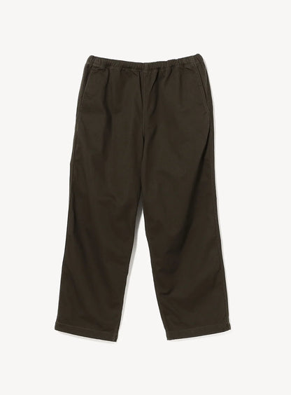 BEAMS Basic Twill Easy Pants - Dark Brown