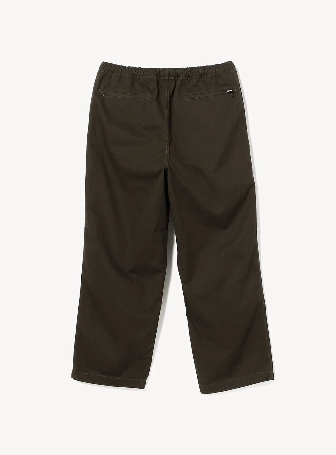 BEAMS Basic Twill Easy Pants - Dark Brown