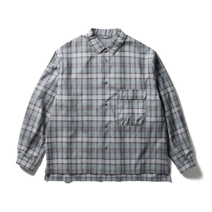Snow Peak Fade Check Breezy Shirt - Greige