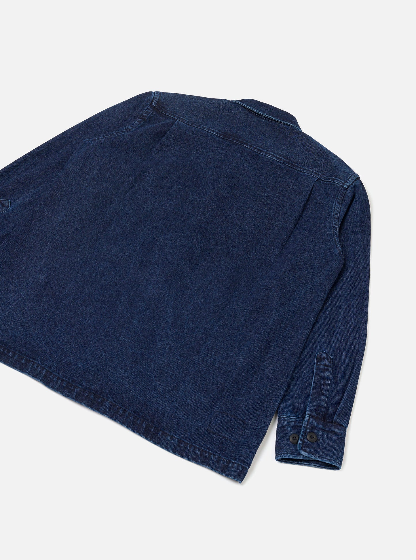 Universal Works Fatigue Shirt  - Indigo Work Denim