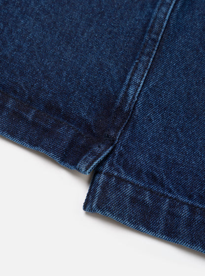 Universal Works Fatigue Shirt  - Indigo Work Denim