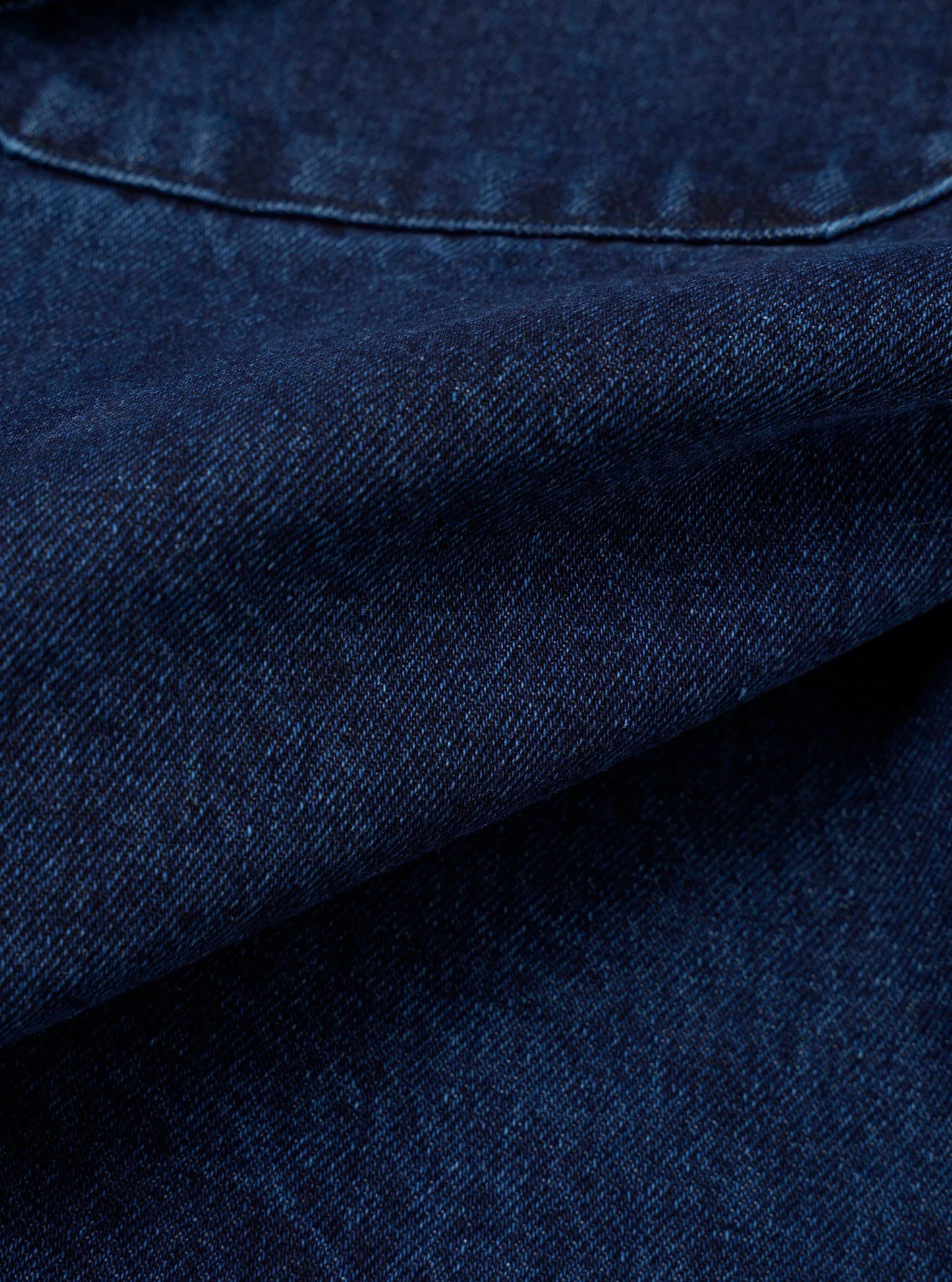 Universal Works Fatigue Shirt  - Indigo Work Denim
