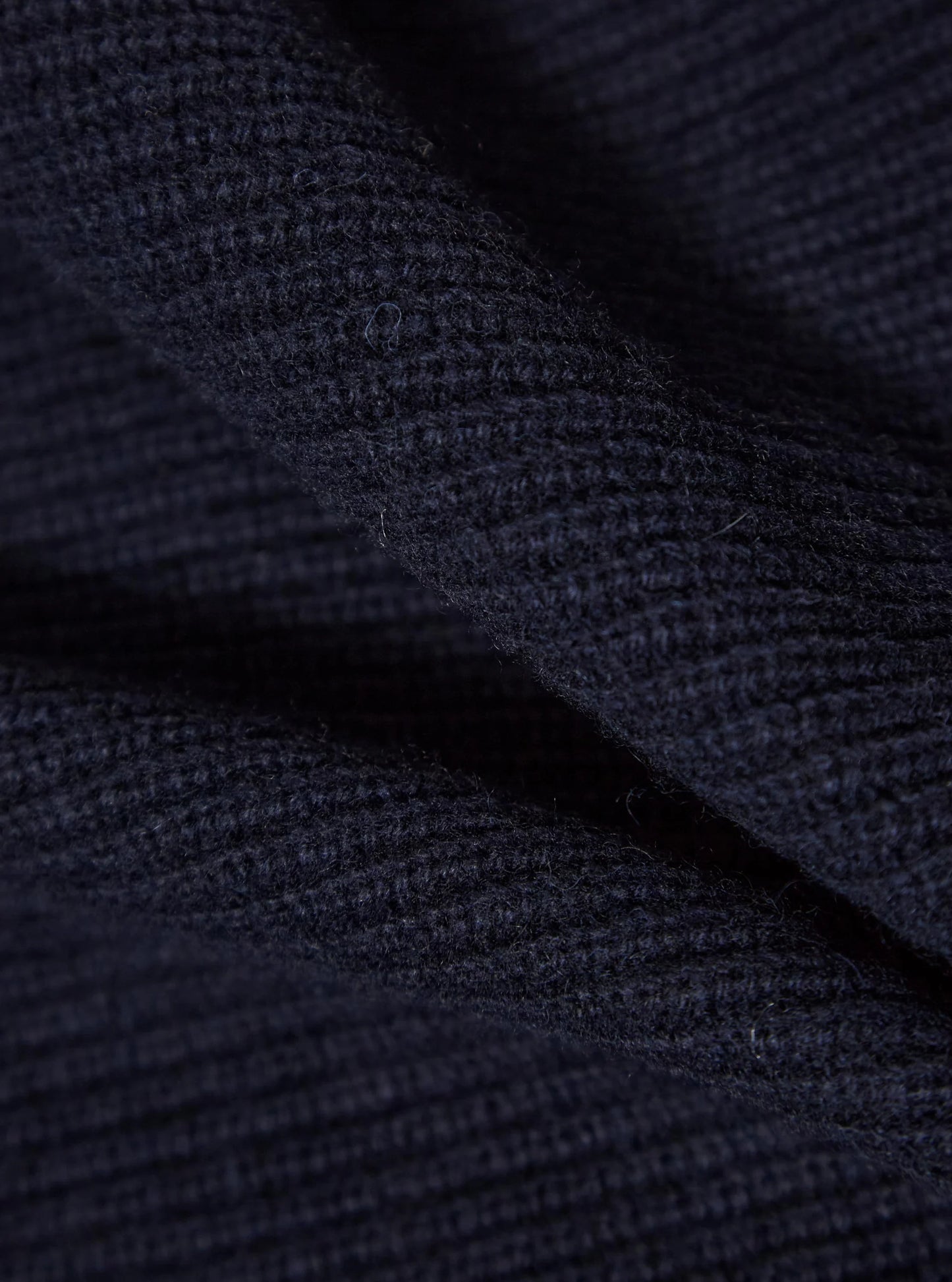 Universal Works Eco Wool Zip Cardigan Navy