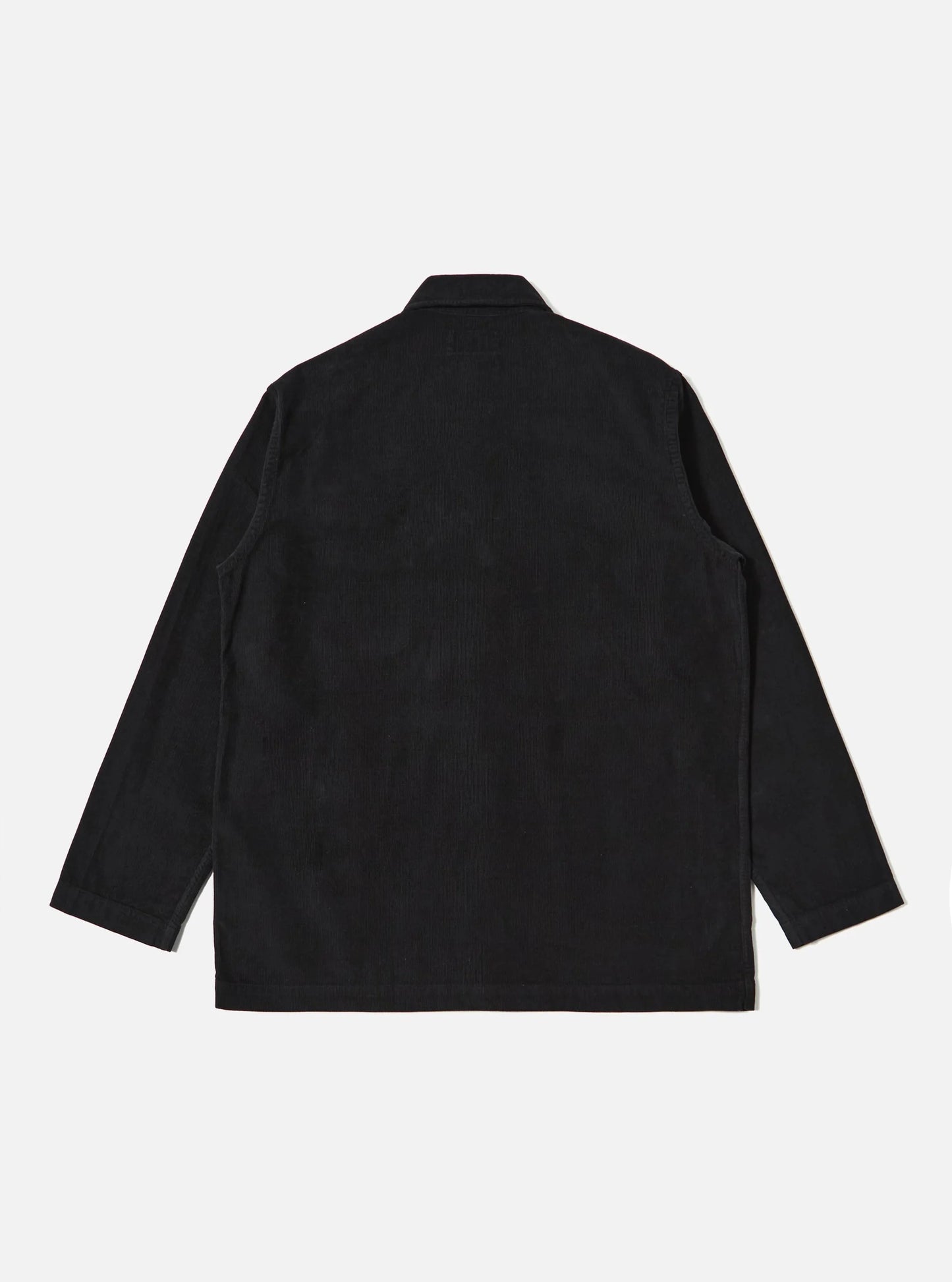 Universal Works Fine Cord Bakers Overshirt Black