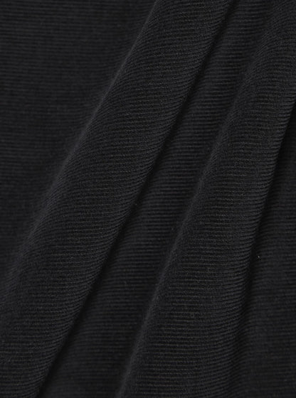 Universal Works Fine Cord Bakers Overshirt Black
