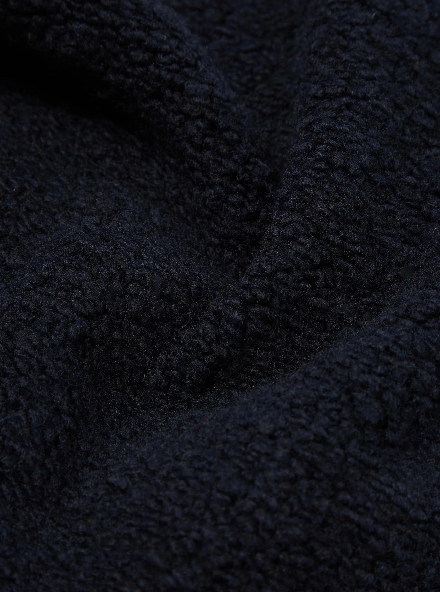 Universal Works Alvar Fleece Lancaster Gilet Navy