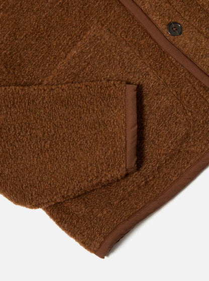 Universal Works Alvar Fleece Lancaster Jacket Cumin