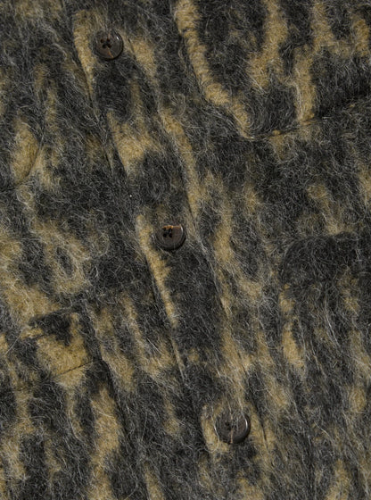 Universal Works Fleece Cardigan Charcoal Dolce