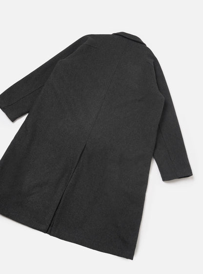 Universal Works Mowbray Mac Coat - Grey Marl