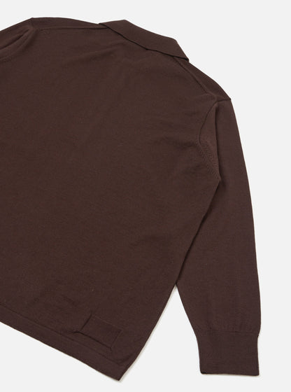 Universal Works Expresso Merino L/S Pullover Knit Shirt