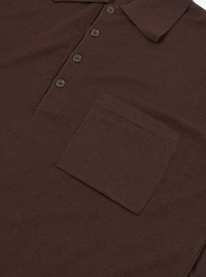 Universal Works Expresso Merino L/S Pullover Knit Shirt