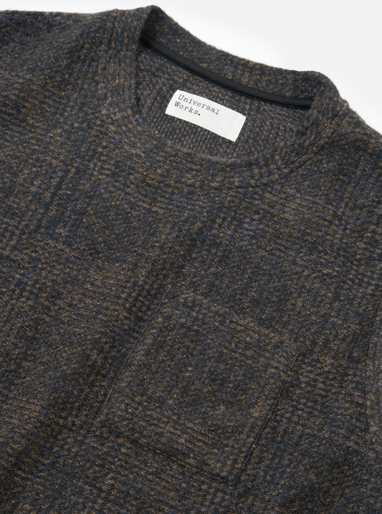 Universal Works Light Knit Sleeveless Crew - Navy Deca