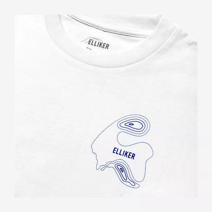 Elliker Rill Hand Print T-Shirt White