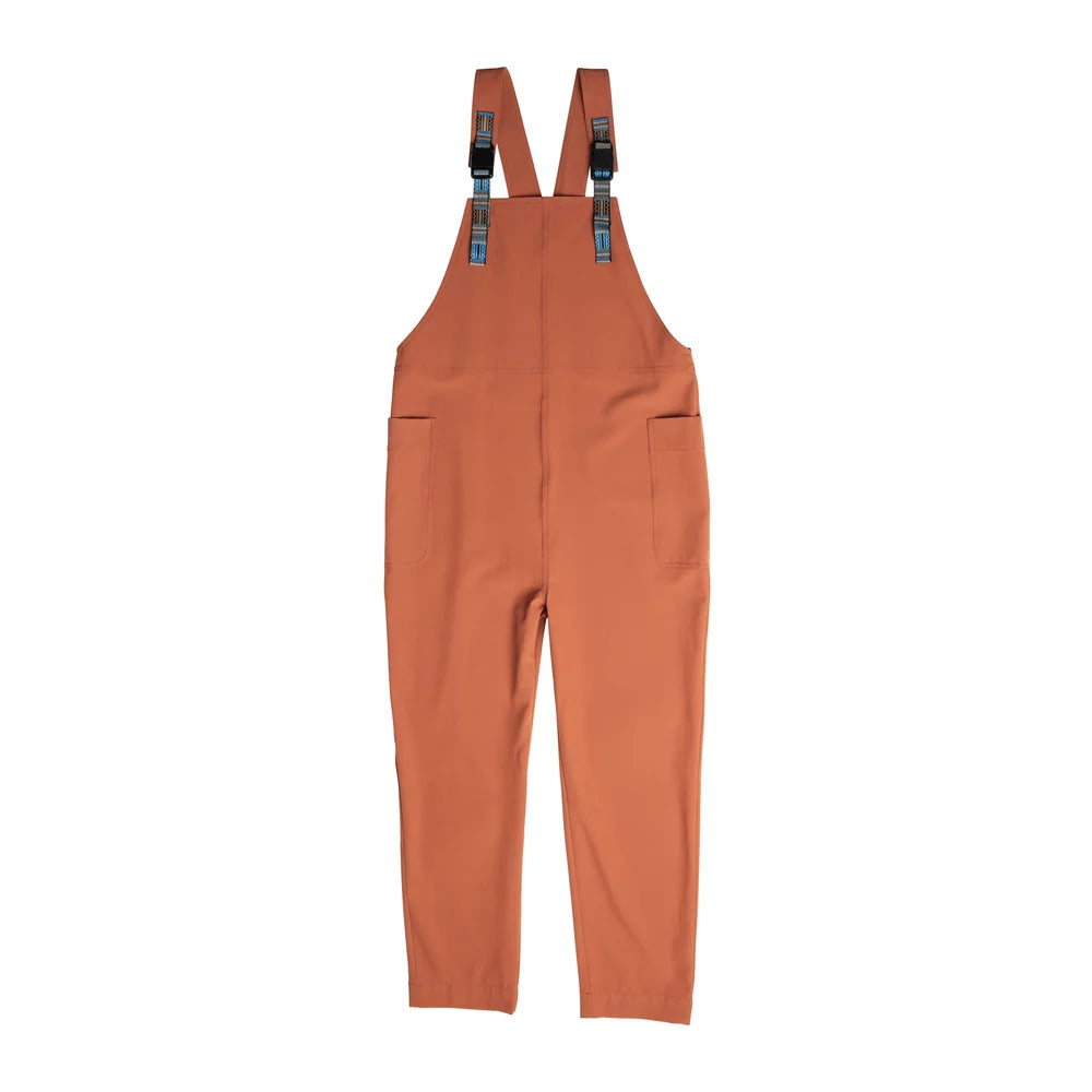 Kavu Womens San Blas Dungarees - Red Oak