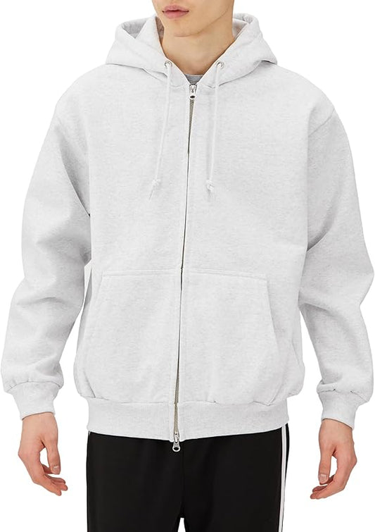 United Athle 15 oz Magnum Zip Hoodie Ash