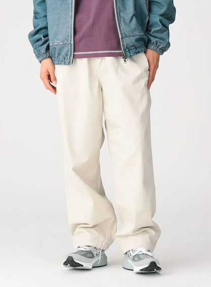 BEAMS Basic Twill Easy Pants - Ivory