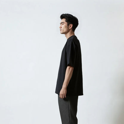 United Athle 9.1oz Magnum Weight Big Silhouette T-shirt Black