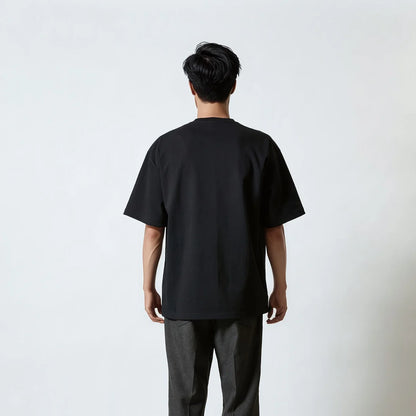 United Athle 9.1oz Magnum Weight Big Silhouette T-shirt Black