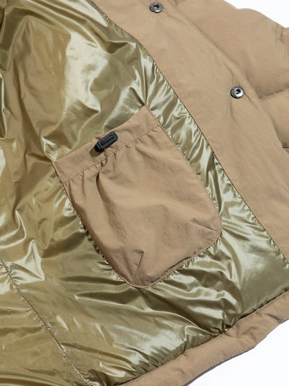 Kestin Dunbar Jacket in Dark Khaki Recycled Korean Nylon