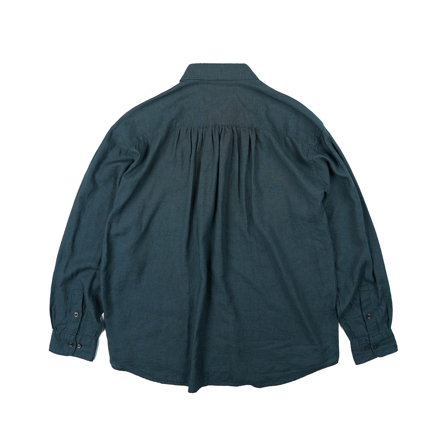 FrizmWorks Cigarette Pocket Linen Shirt - Teal