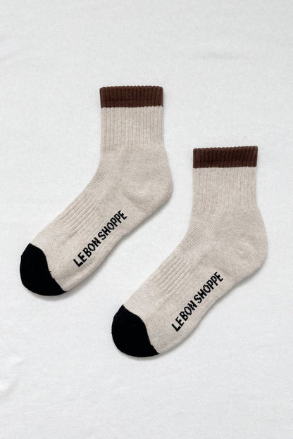 Le Bon Shoppe Girlfriend Sock - Black Coffee