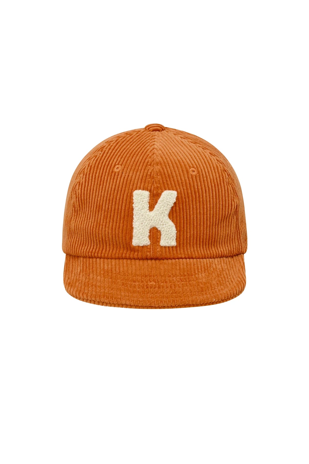 Kappy Designs Corduroy Logo Cap - Orange