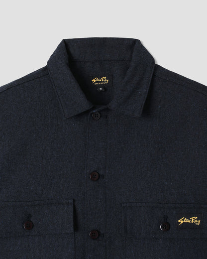 Stan Ray CPO Shirt Navy Heather