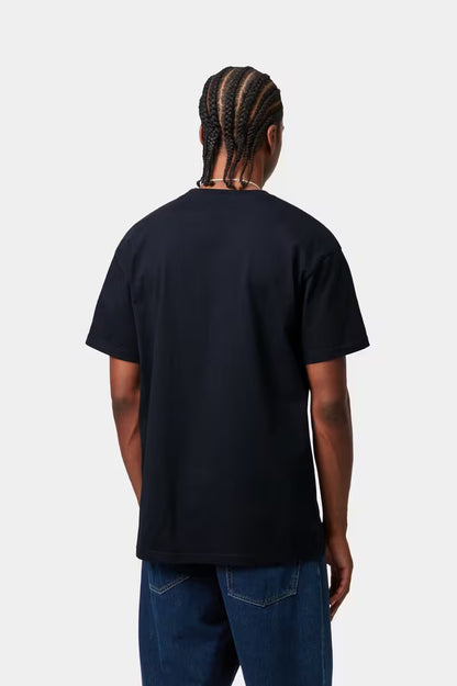 Carhartt WIP Chase T-Shirt Dark Navy / Gold