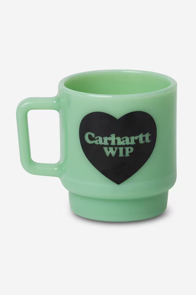 Carhartt WIP Heart Glass Mug Jade