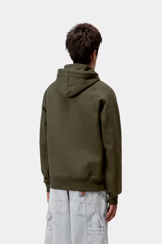 Carhartt WIP Hooded Chase Sweatshirt Olive/Gold