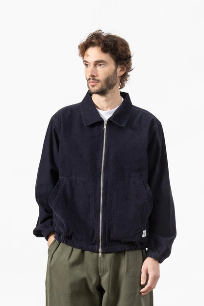 Service Works Fine Cord Work Jacket - Navy