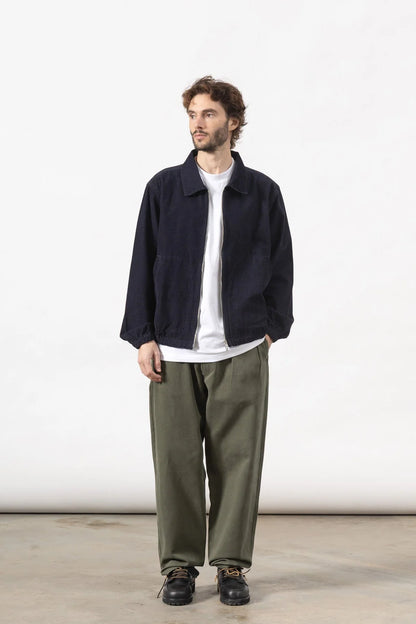 Service Works Fine Cord Work Jacket - Navy