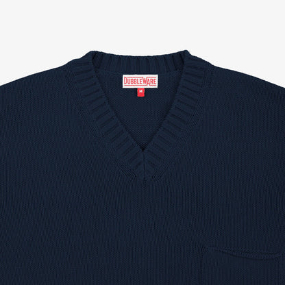 Dubbleware Beacon Pullover Knit - Navy