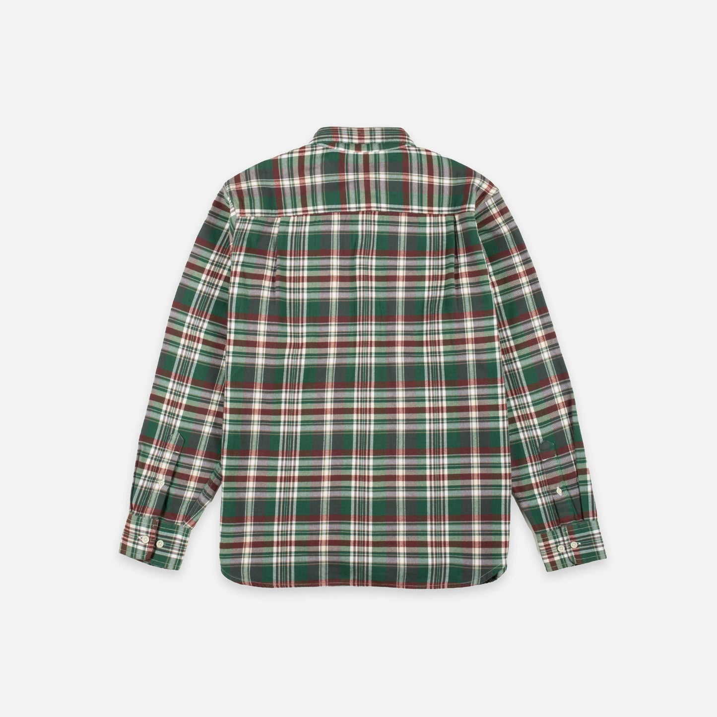 Dubbleware Heritage Check Workshirt - Green Plaid
