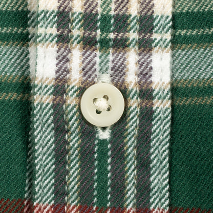 Dubbleware Heritage Check Workshirt - Green Plaid