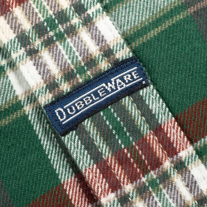 Dubbleware Heritage Check Workshirt - Green Plaid