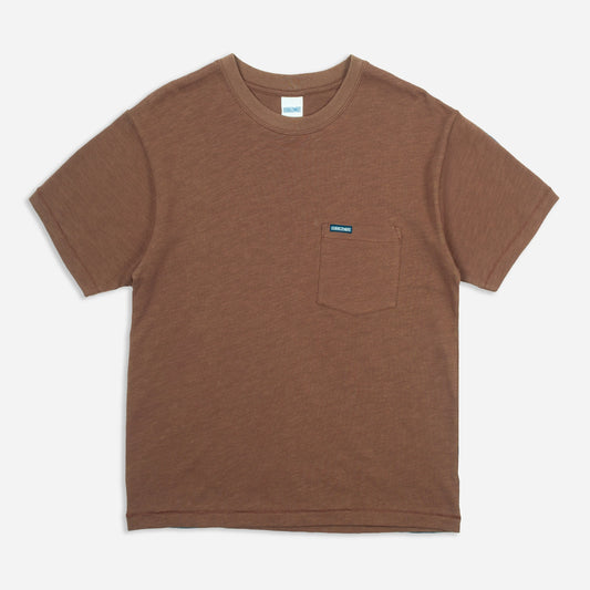 Dubbleware Slub Pocket T-Shirt - Cacao