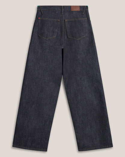 Hiut Denim Jeans - The Edna - Wide Leg OG Selvedge Jean