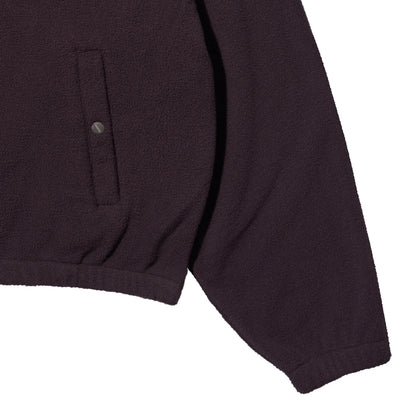 Kappy Designs Fleece Bomber Jacket - Brown