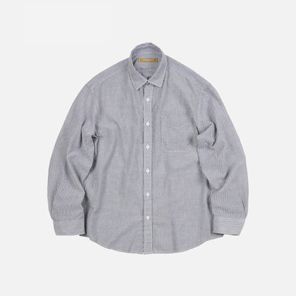 FrizmWorks OG Stripe Seersucker Shirt - Black