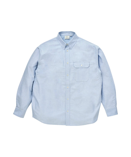 Gramicci Oxford Button Down Stance Shirt Sky Blue