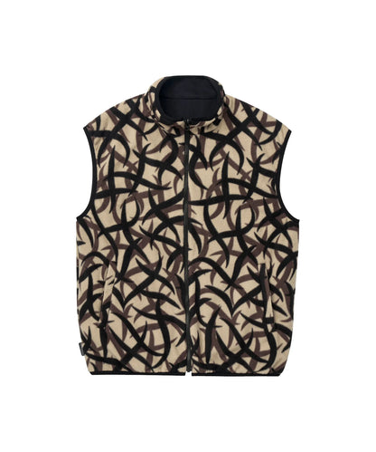 Gramicci Reversible Fleece Vest Tribal Terra